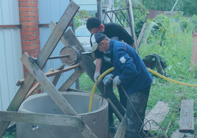 Чистка колодца в Сергиево-Посадском районе от 5000 руб.